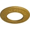 Ekena Millwork Salem Ceiling Medallion (Fits Canopies up to 7 1/8"), 13 1/4"OD x 7 1/8"ID x 7/8"P, Pharaohs Gold CM13SAPGS - alternate 3